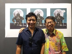 I Nyoman Masriadi Buat NFT Samuros Judgement di Art Jakarta 2022