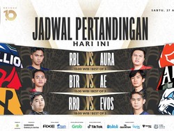 Jadwal MPL ID S10 Hari Ini: RRQ Hoshi vs Evos Legends