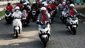 Tiga Menteri Jokowi Kampanye Keselamatan Berkendara di Sleman