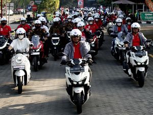 Tiga Menteri Jokowi Kampanye Keselamatan Berkendara di Sleman Tiga Menteri Jokowi Kampanye Keselamatan Berkendara di Sleman