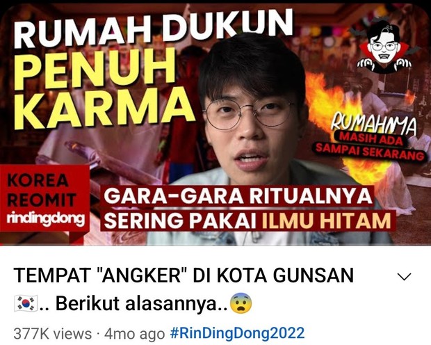 kreator konten youtube yang bahas isu horor dan konspirasi