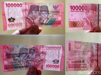 Beda Uang Rupiah Lama dan Baru yang Tiga Nolnya Hilang Saat Diterawang