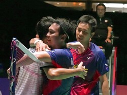 Bestie Banget! Ahsan Sedih Harus Kalahkan Fajar/Rian