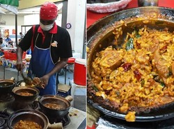 Ngeri! Penjual Nasi Ini Sajikan Olahan Daging Biawak