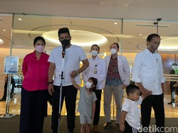 Momen Kahiyang-Bobby Ungkap Nama Cucu Kelima Jokowi