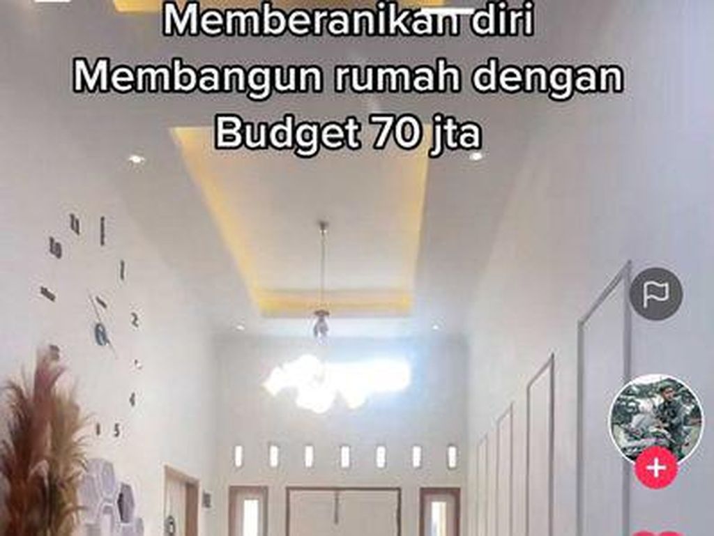 Viral Pria Bangun Rumah Berbujet Rp 70 Juta Saja, Hasilnya Estetik! Viral Pria Bangun Rumah Berbujet Rp 70 Juta Saja, Hasilnya Estetik!