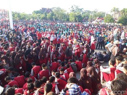 Jalan Sehat di Boyolali Sempat Ricuh, Ribuan Peserta Berdesak Rebutan Kupon