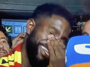 Baru Tiba di Lecce, Samuel Umtiti Sudah Usap Air Mata Baru Tiba di Lecce, Samuel Umtiti Sudah Usap Air Mata