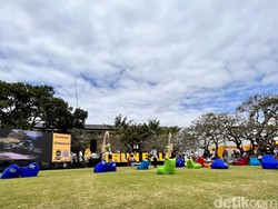 Senang-senang di Taman Bhagawan, Taman Luas di Bibir Pantai di Nusa Dua
