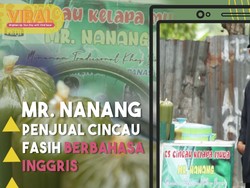 Mr. Nanang, Penjual Es Cincau yang Cas Cis Cus Ngomong Inggris