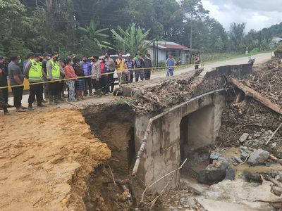 Longsor dan Banjir Bandang di Toba