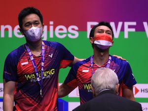 Kejuaraan Dunia Bulutangkis: Gagal Juara, Hendra/Ahsan Minta Maaf