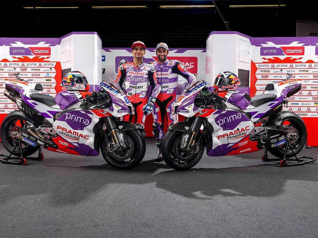 Pramac Ducati Pertahankan Duet Johann Zarco dan Jorge Martin Tahun Depan