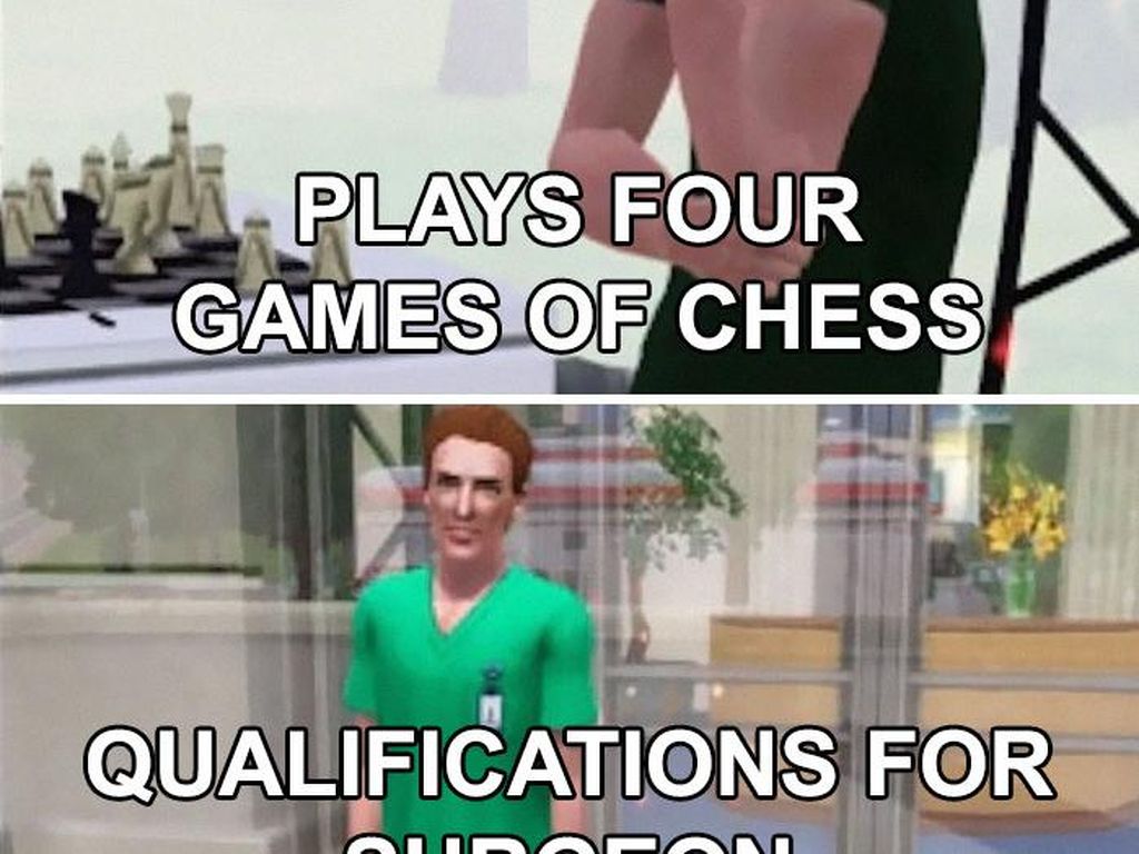 10 Meme The Sims yang Suka Absurd Tapi Kocak