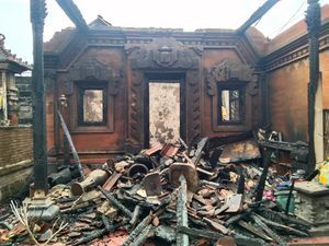 Rumah Adat Bali di Denpasar Terbakar, Kerugian Rp 500 Juta