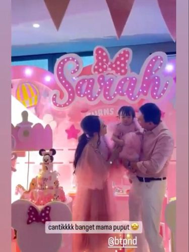 Ulang Tahun Anak Ahok dan Puput