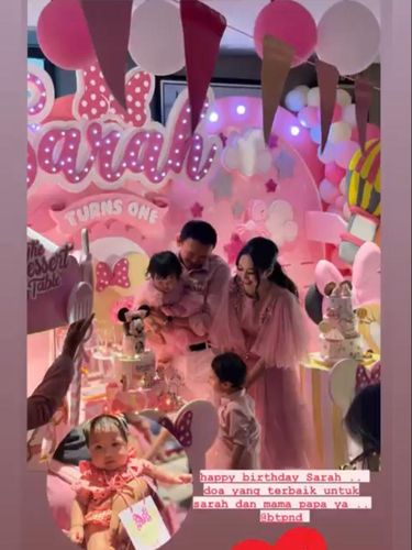 Ulang Tahun Anak Ahok dan Puput