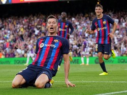 Hasil Liga Spanyol: Lewandowski Dua Gol, Barcelona Sikat Valladolid 4-0