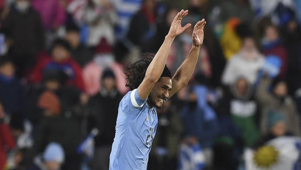 Pelatih Valencia Gennaro Gattuso mengonfirmasi Edinson Cavani segera bergabung klubnya. (Foto: AFP via Getty Images/PABLO PORCIUNCULA)