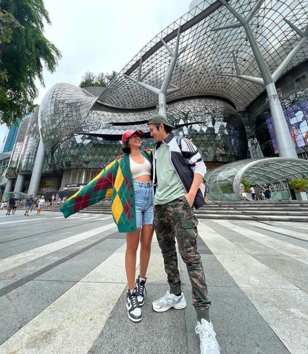 Gaya Pasangan Angga dan Shenina/Foto: instagram.com/sheninacinnamon Gaya Pasangan Angga dan Shenina