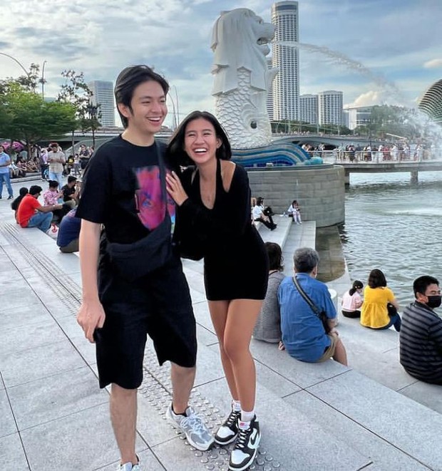 Gaya Pasangan Angga dan Shenina/Foto: instagram.com/sheninacinnamon Gaya Pasangan Angga dan Shenina