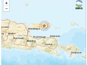 Tiga Mengguncang Lagi, Total Ada 9 Gempa Goyang Jatim Hari Ini Tiga Mengguncang Lagi, Total Ada 9 Gempa Goyang Jatim Hari Ini
