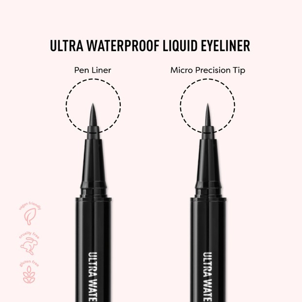 Goban Black Diamond Ultra Waterproof Liquid Eyeliner
