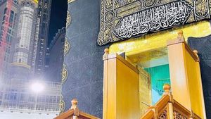 Foto Langka Isi Kabah Diungkap Akun Twitter Masjidil Haram