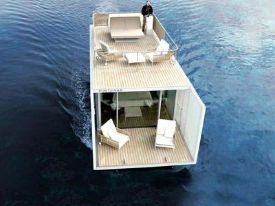 Kamar Hotel Terapung di Tengah Laut, Berani Nginap?