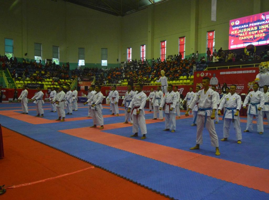 INKAI Gelar Kejuaraan Karate ALT CUP IV 2022