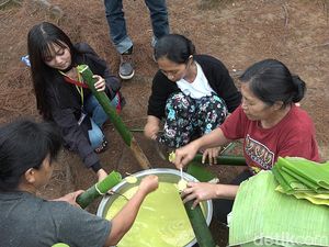 Legit Gurih! Ini Leong Khas Mamasa yang Berbahan Beras Ketan
