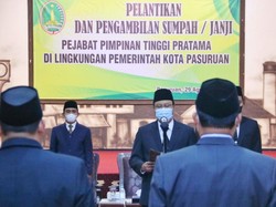 Gus Ipul Mutasi 12 Pejabat Eselon II Demi Tingkatkan Kinerja OPD