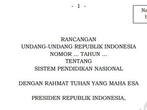 Link RUU Sisdiknas Versi Agustus 2022, Ayo Cermati dan Beri Masukan Link RUU Sisdiknas Versi Agustus 2022, Ayo Cermati dan Beri Masukan