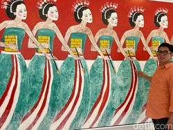 Menemukan Surga yang Hilang Usai Melukis Penari Bedoyo