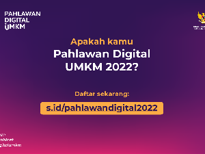 Pengumuman! Pendaftaran Pahlawan Digital UMKM 2022 Resmi Dibuka Pengumuman! Pendaftaran Pahlawan Digital UMKM 2022 Resmi Dibuka