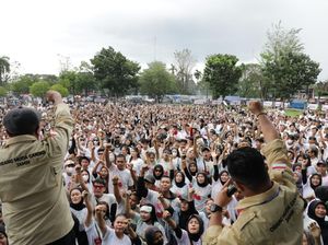 Dukung Ganjar di Pilpres, Ribuan Relawan Gelar Lomba Fashion Show