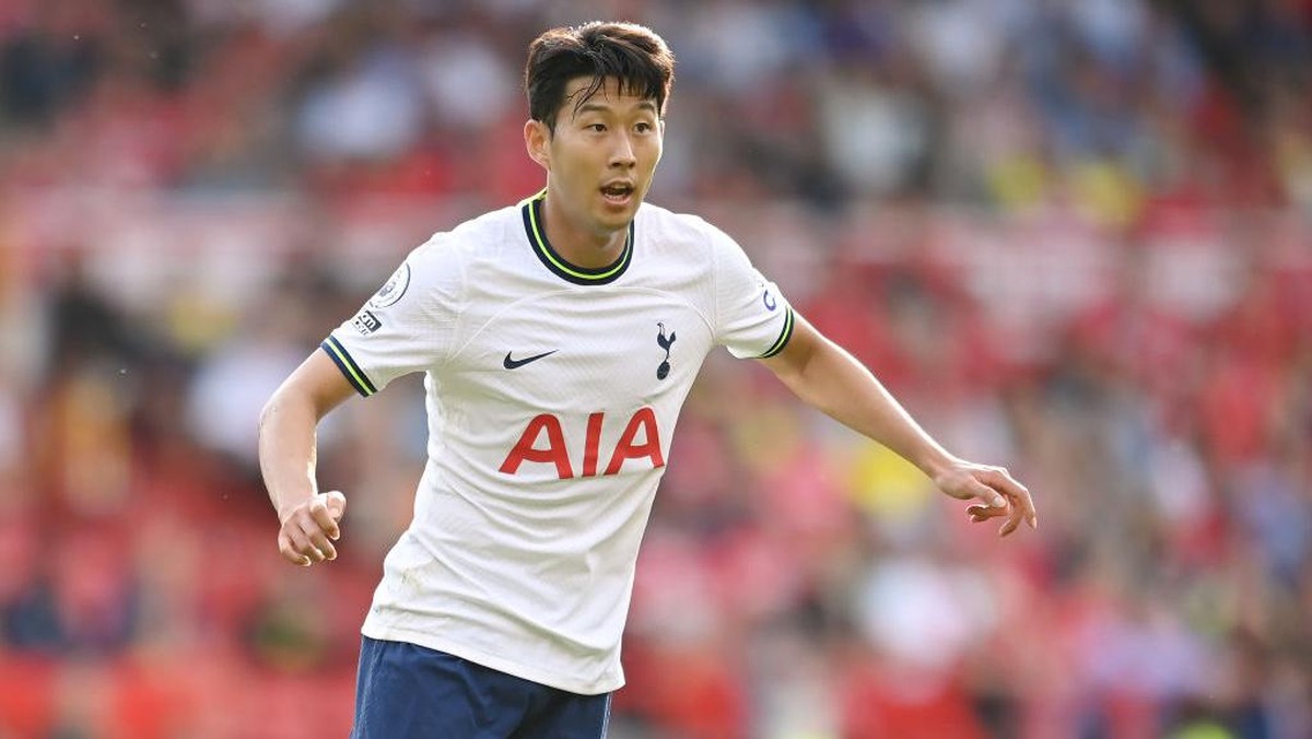 Penyerang Tottenham Hotspur Son Heung-min belum mencetak gol dalam empat pertandingan Premier League (Foto: Getty Images/Michael Regan)