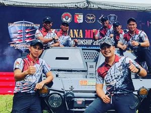Uniknya Lomba Menembak Ini: Peserta Bisa Naik Kendaraan Taktis