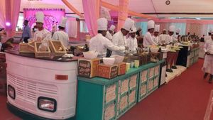 10 Stan Makanan di Pesta Pernikahan Ini Konsepnya Unik Banget