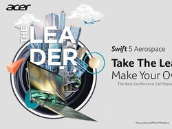 Acer Swift 5 Aerospace, Laptop Tipis dengan Spesifikasi Canggih