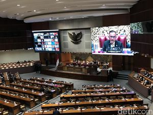 DPR Gelar Rapat Paripurna soal RUU APBN 2023, 48 Anggota Hadir Fisik DPR Gelar Rapat Paripurna soal RUU APBN 2023, 48 Anggota Hadir Fisik
