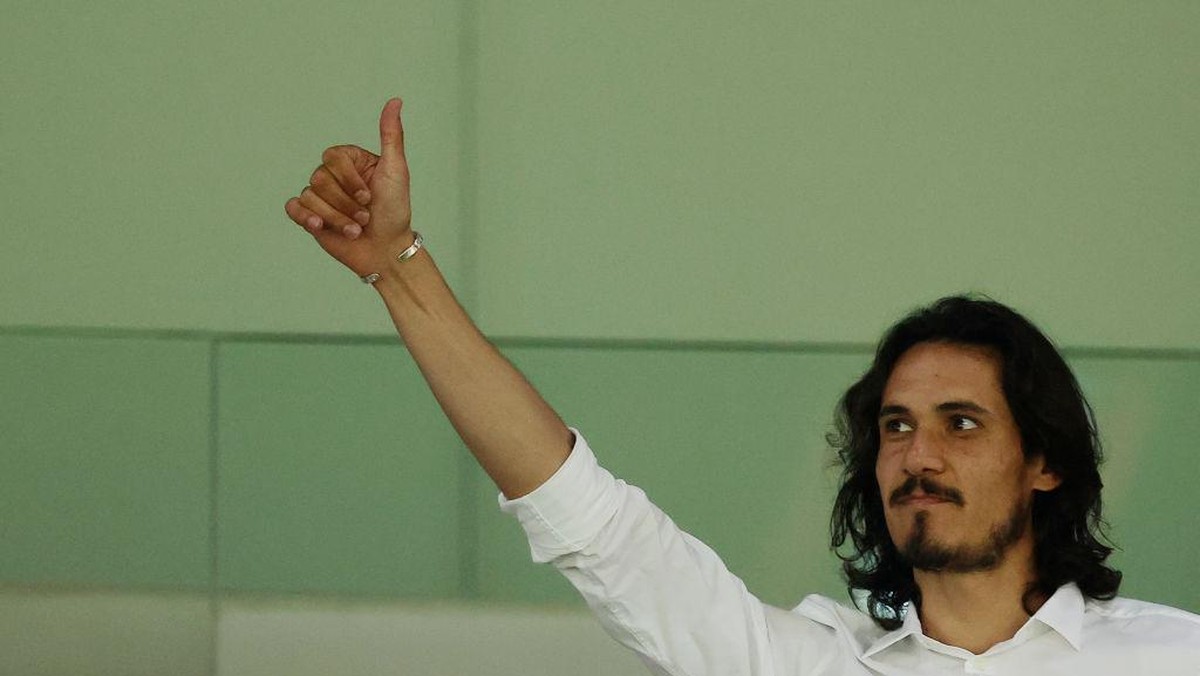 Edinson Cavani gabung Valencia sampai 2024 (Getty Images/Soccrates Images)