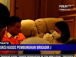 Obrolan Sambo-Putri saat Duduk Bersebelahan di Rekonstruksi Kasus Brigadir J