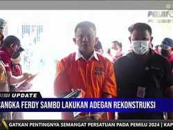 Sambo Tiba di Rumah Pribadi Saguling untuk Rekonstruksi Pembunuhan Yosua