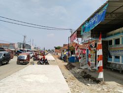 Perbaikan Jl Cikarang-Cibarusah Bekasi Ditarget Selesai November