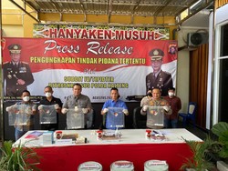 Polda Kalteng Ungkap Peredaran Sianida 1,35 Ton, 1 Pelaku Ditangkap