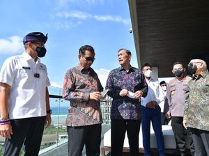 Wapres Maruf Tinjau Venue KTT G20, Didampingi Mahfud Md hingga Kapolri