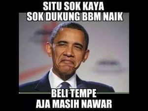 8 Meme Kenaikan Harga BBM, Lucu Sekaligus Bikin Meringis