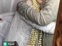 Viral Pengantin Nangis Histeris Usai Akad Nikah, Penyebabnya Sedih, Ternyata..