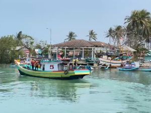 Kapal Mati Mesin di Perairan Binuangeun Banten, 1 Nelayan Hilang